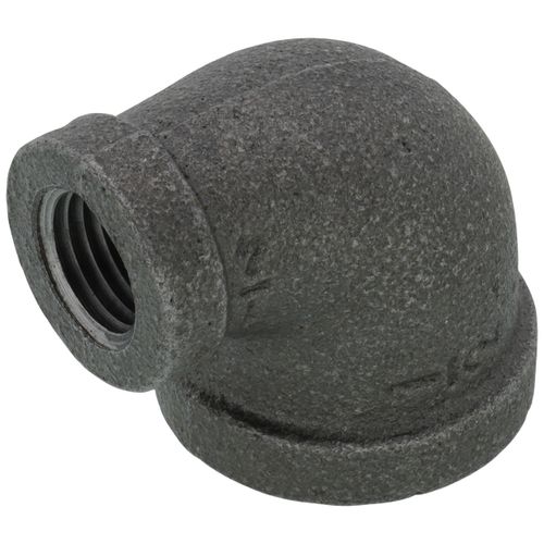 Main product image of 1/2" x 1/4" Black 90° Reducing Elbow