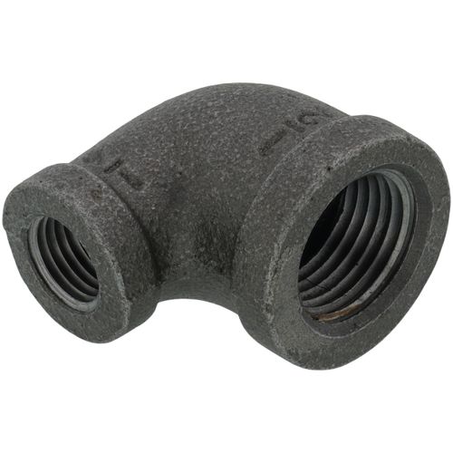 Main product image of 1/2" x 1/4" Black 90° Reducing Elbow