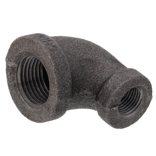 Main product image of 3/8" x 1/8" Black 90° Reducing Elbow