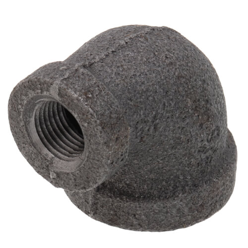 Main product image of 3/8" x 1/8" Black 90° Reducing Elbow
