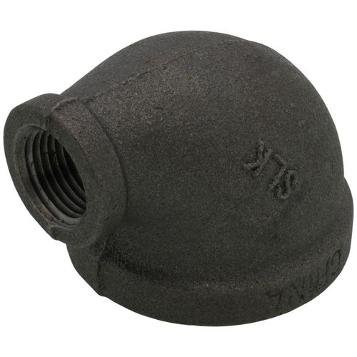 Main product image of 1-1/2" x 1/2" Black 90° Reducing Elbow