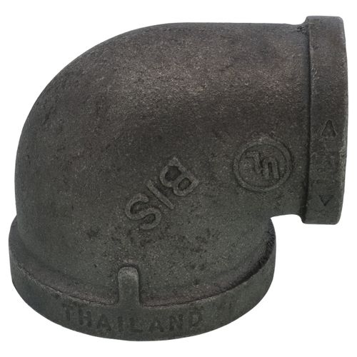 Main product image of 2" x 1-1/4" Black 90° Reducing Elbow