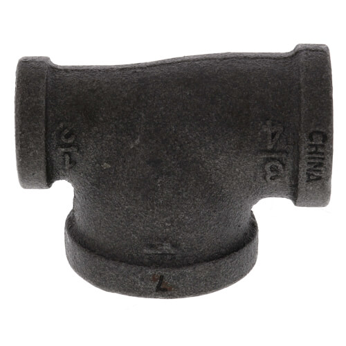 Main product image of 3/4" x 1/2" x 1" Black Reducing Tee