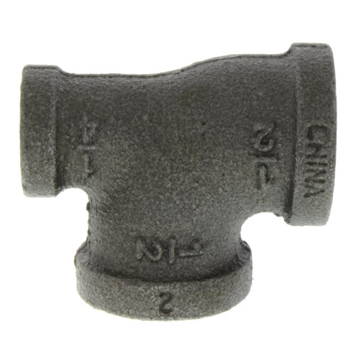 Main product image of 1/2" x 1/4" x 1/2" Black Reducing Tee