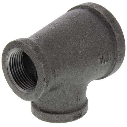 Main product image of 1-1/2" x 1" x 1" Black Reducing Tee