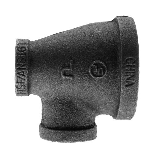 Main product image of 1-1/4" x 1/2" x 1/2" Black Reducing Tee
