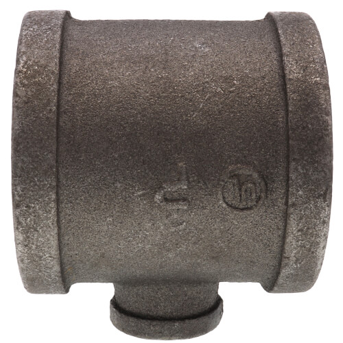 Main product image of 2-1/2" x 2-1/2" x 3/4" Black Reducing Tee