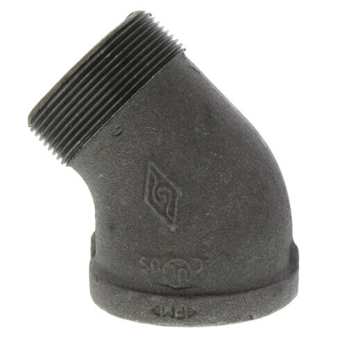 Main product image of 2-1/2" Black 45° Street Elbow