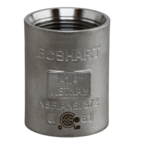 Main product image of 1-1/4" 304 Stainless Steel Drop Pipe Coupling