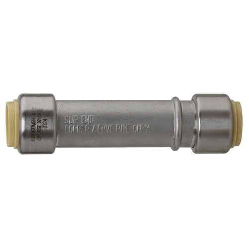 Main product image of 1/2" CTS 304 Stainless Steel Push-Fit Repair Coupling (Lead Free)