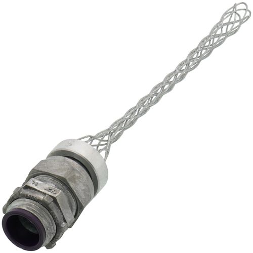Main product image of 1/2" MPT Straight Dust Tight Wide Range Strain Relief Grip, 0.400"-0.540"