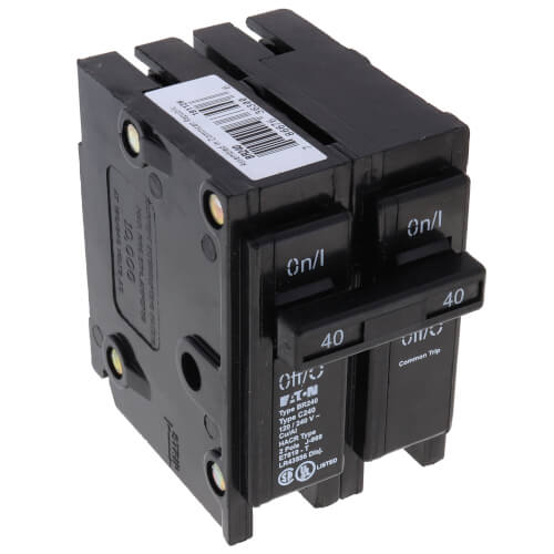 BR240 Eaton BR240 2Pole BR Thermal Circuit Breaker (40A