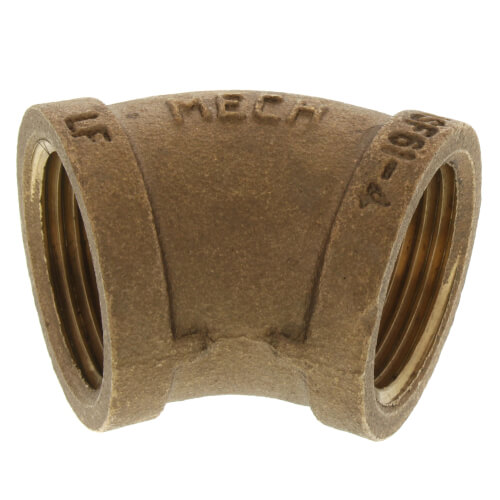 Main product image of 1" FIP 45-Degree Brass Elbow (Lead Free)