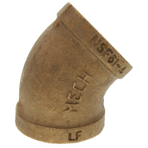 Main product image of 1" FIP 45-Degree Brass Elbow (Lead Free)