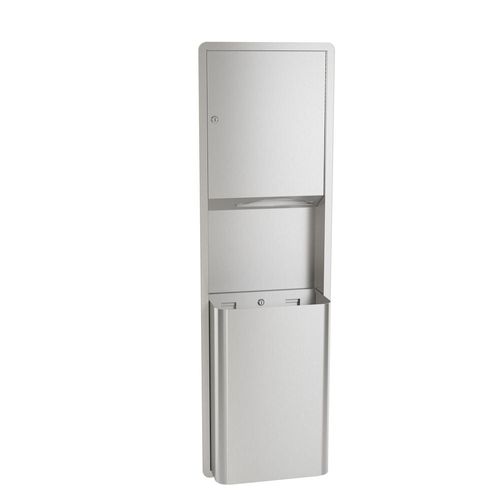 Main product image of Recessed Framed Towel Dispenser/Waste Receptacle (Satin), 12 Gal