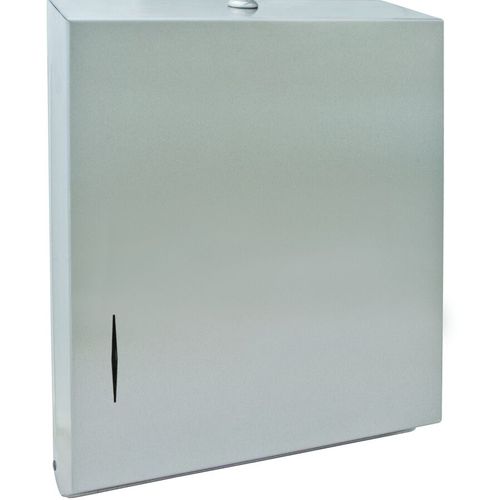 Main product image of Surface-Mounted Folded Paper Towel Dispenser (Stainless Steel)