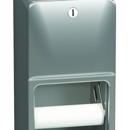 Main product image of Diplomat Dual Roll Surface Mount Paper Dispenser (Satin)