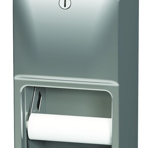 Main product image of Diplomat Dual Roll Surface Mount Paper Dispenser (Satin)