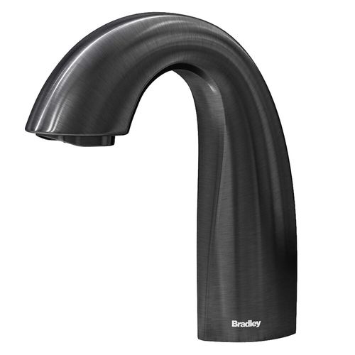Main product image of Verge Crestt Deck-Mounted Liquid Soap Dispenser (Brushed Black Stainless)