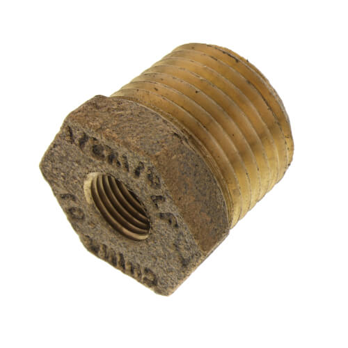 Main product image of 1/2" x 1/8" MIP x FIP Brass Bushing (Lead Free)