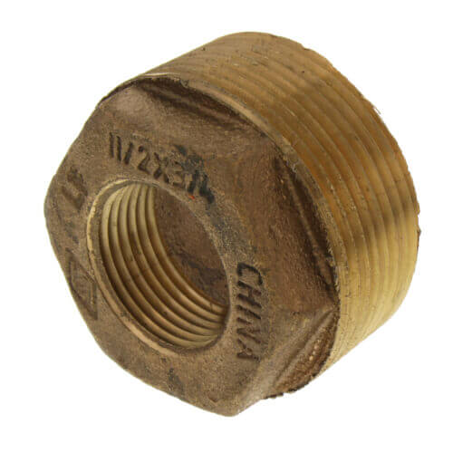Main product image of 1-1/2" x 3/8" MIP x FIP Brass Bushing (Lead Free)