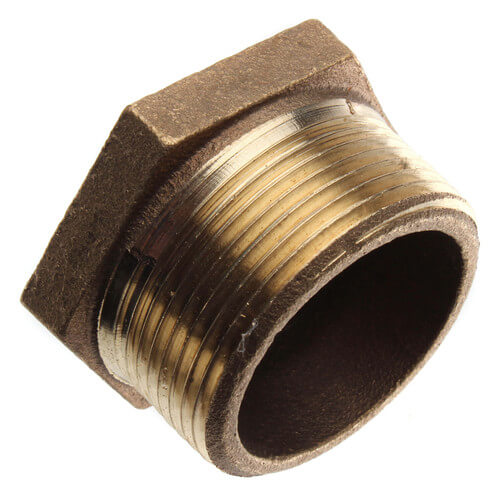 1-1/2" x 3/4" MIP x FIP Brass Bushing (Lead Free)