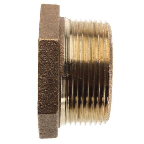 1-1/2" x 3/4" MIP x FIP Brass Bushing (Lead Free)