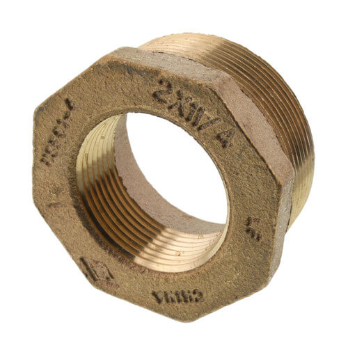 Main product image of 2" x 1-1/4" MIP x FIP Brass Bushing (Lead Free)
