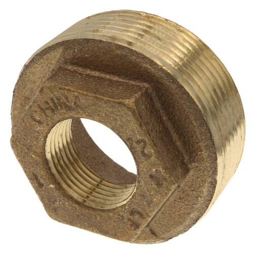 Main product image of 2-1/2" x 1" MIP x FIP Brass Bushing (Lead Free)
