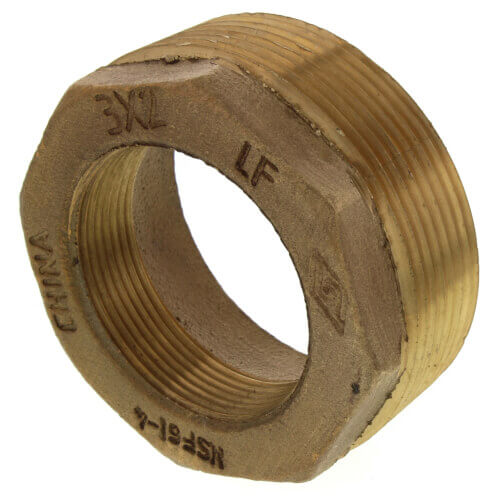 Main product image of 3" x 1" MIP x FIP Brass Bushing (Lead Free)
