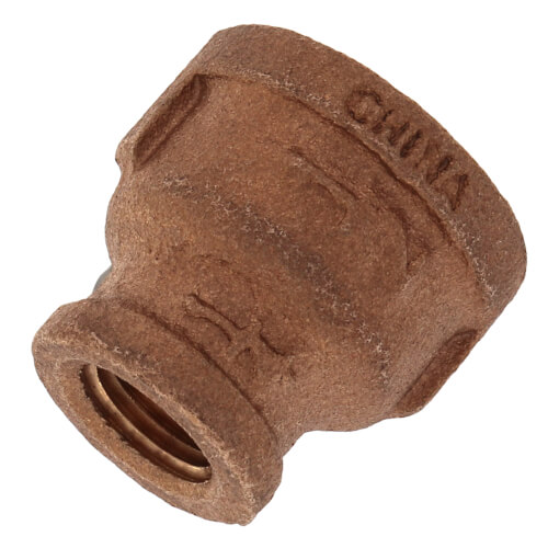 Main product image of 1/2" x 1/4" FIP Brass Coupling (Lead Free)