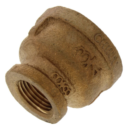 Main product image of 3/4" x 3/8" FIP Brass Coupling (Lead Free)