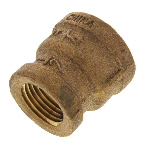 Main product image of 3/4" x 1/2" FIP Brass Coupling (Lead Free)