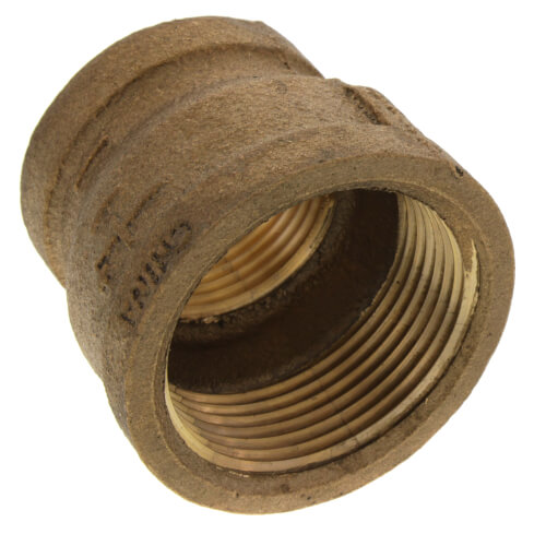 Main product image of 1-1/4" x 3/4" FIP Brass Coupling (Lead Free)