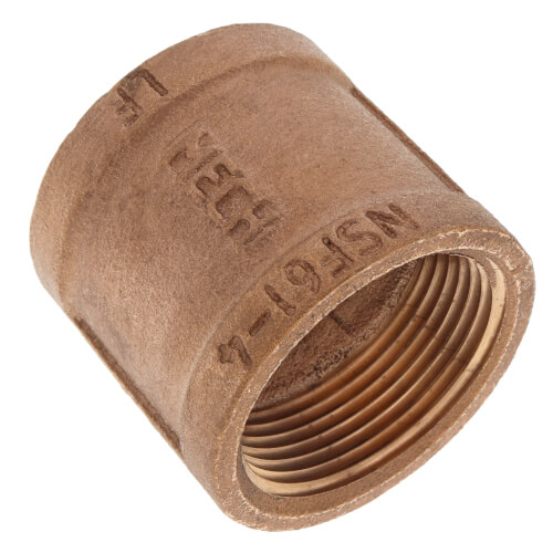 Main product image of 1-1/4" FIP Brass Coupling (Lead Free)
