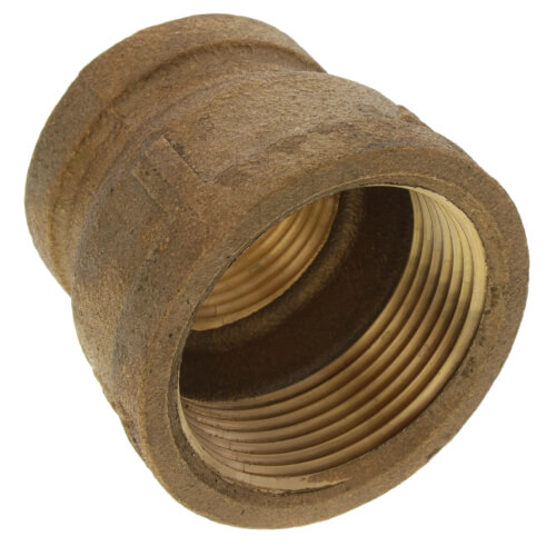 Main product image of 1-1/4" x 1" FIP Brass Coupling (Lead Free)