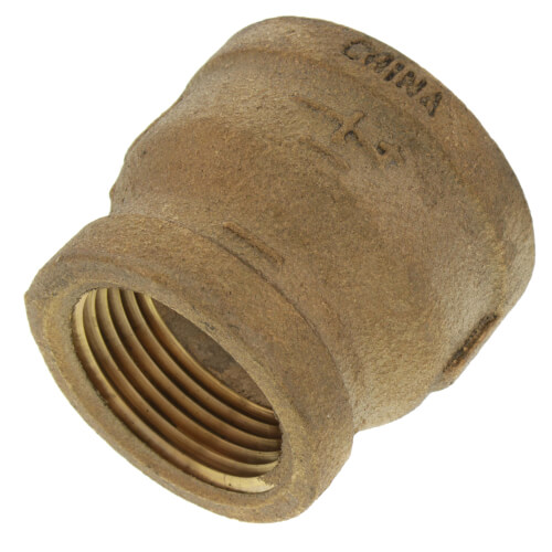 Main product image of 1-1/4" x 1" FIP Brass Coupling (Lead Free)