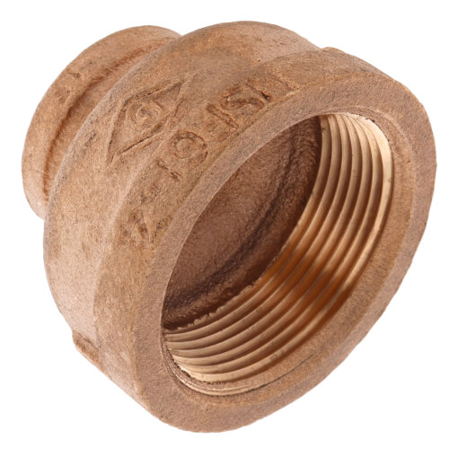 Main product image of 1-1/2" x 3/4" FIP Brass Coupling (Lead Free)