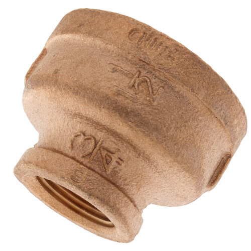 Main product image of 1-1/2" x 3/4" FIP Brass Coupling (Lead Free)