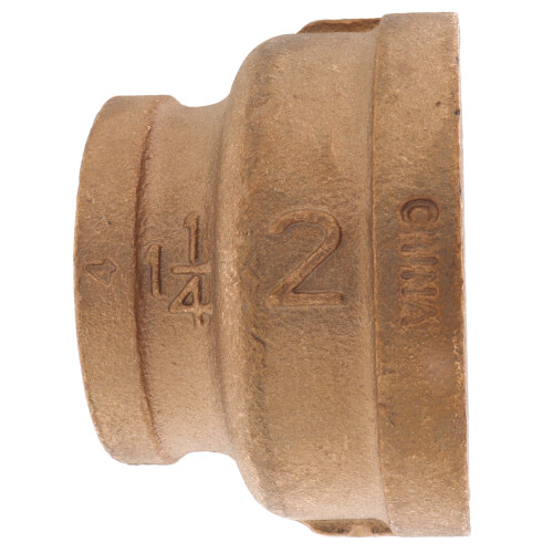 Main product image of 2" x 1-1/4" FIP Brass Coupling (Lead Free)