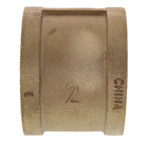 Main product image of 2" FIP Brass Coupling (Lead Free)