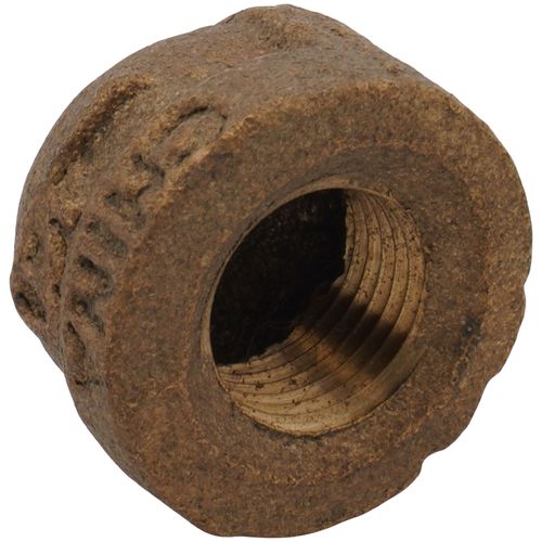 Main product image of 1/8" Threaded Brass Cap (Lead Free)