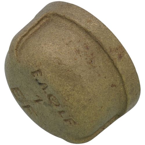 Main product image of 1" Threaded Brass Cap (Lead Free)