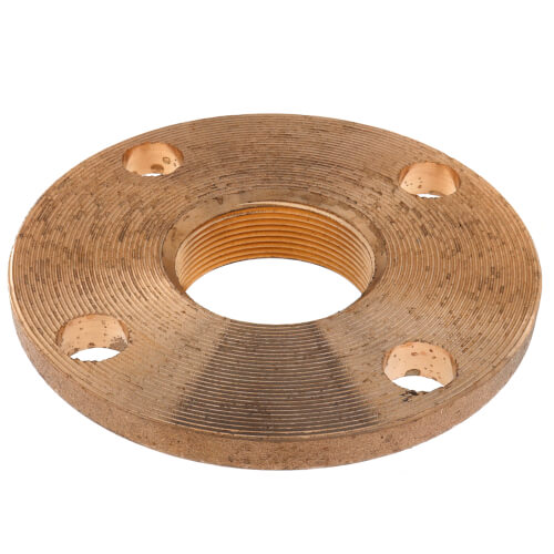 Main product image of 2" FNPT Brass Companion Flange, 150 psi (Lead-Free)