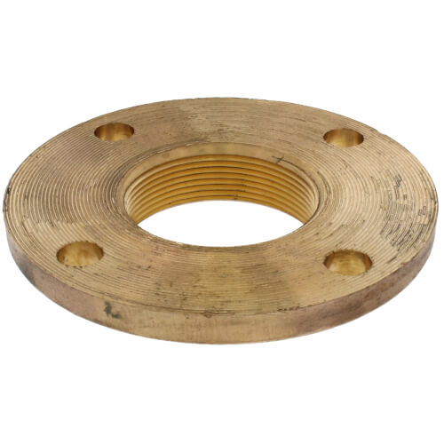 3" FNPT Brass Companion Flange, 150 psi (Lead-Free)