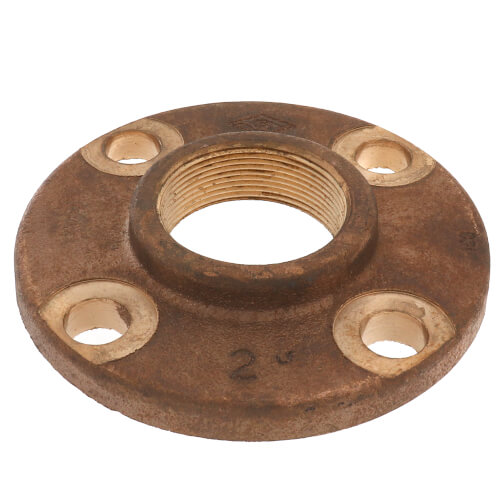Main product image of 2" FNPT Brass Companion Flange, 150 psi (Lead-Free)