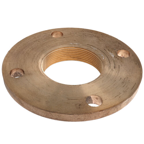 Main product image of 3" FNPT Brass Companion Flange, 150 psi (Lead-Free)