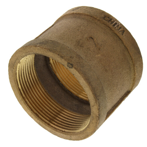 Main product image of 2" FIP Brass Coupling (Lead Free)