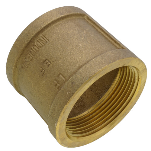Main product image of 2-1/2" FIP Brass Coupling (Lead Free)