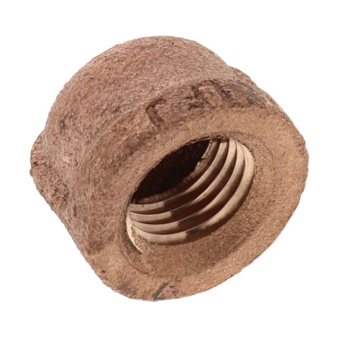 1/4" Threaded Brass Cap (Lead Free)